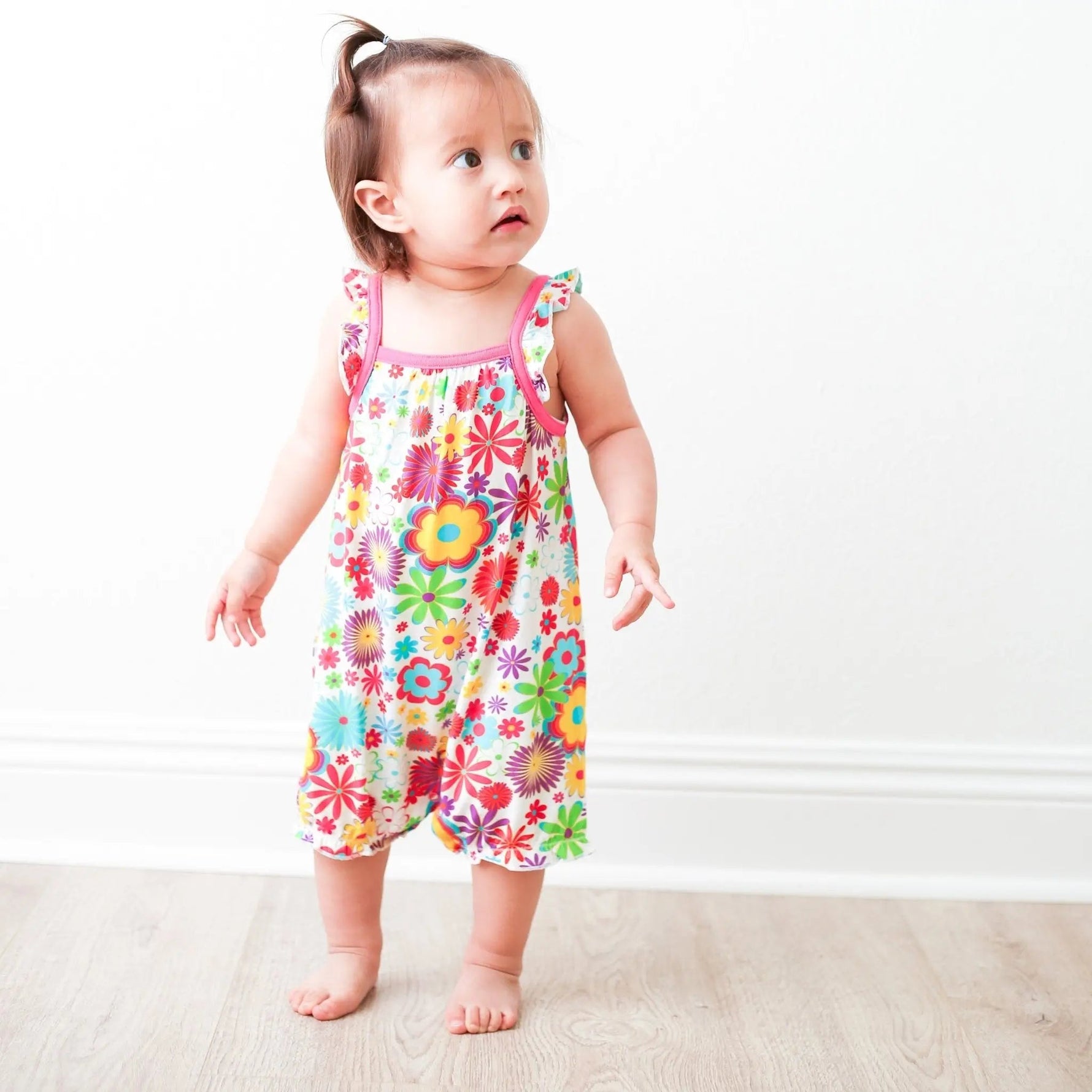 Bestaroo Groovy Bloom Bubble Romper - 