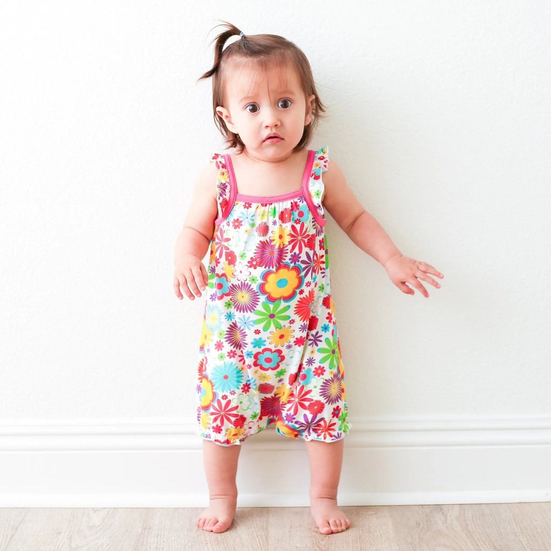 Bestaroo Groovy Bloom Bubble Romper - 