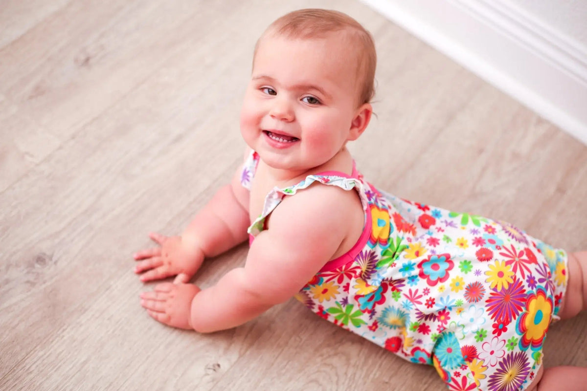 Bestaroo Groovy Bloom Bubble Romper - 
