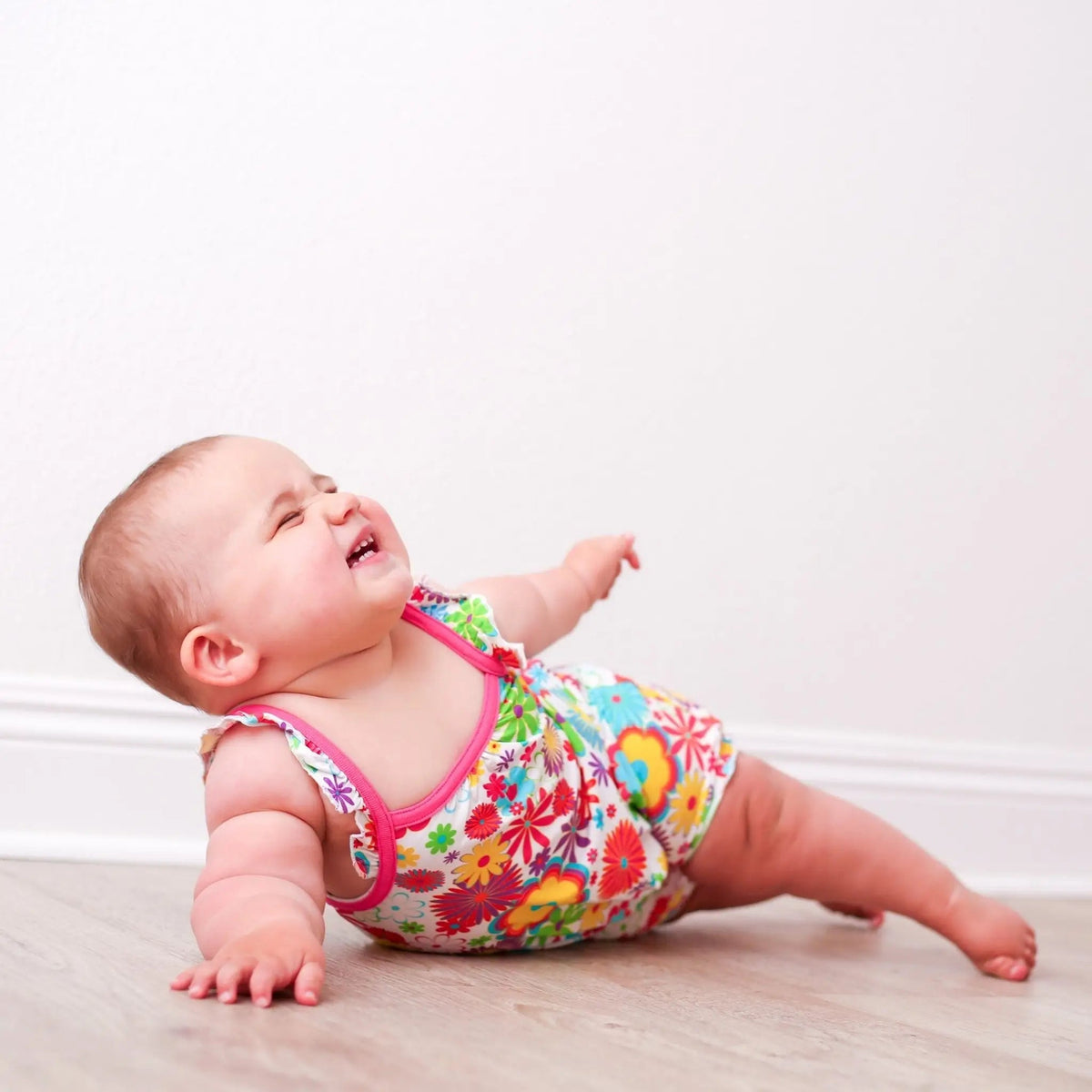 Bestaroo Groovy Bloom Bubble Romper - 