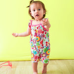 Bestaroo Groovy Bloom Bubble Romper - 