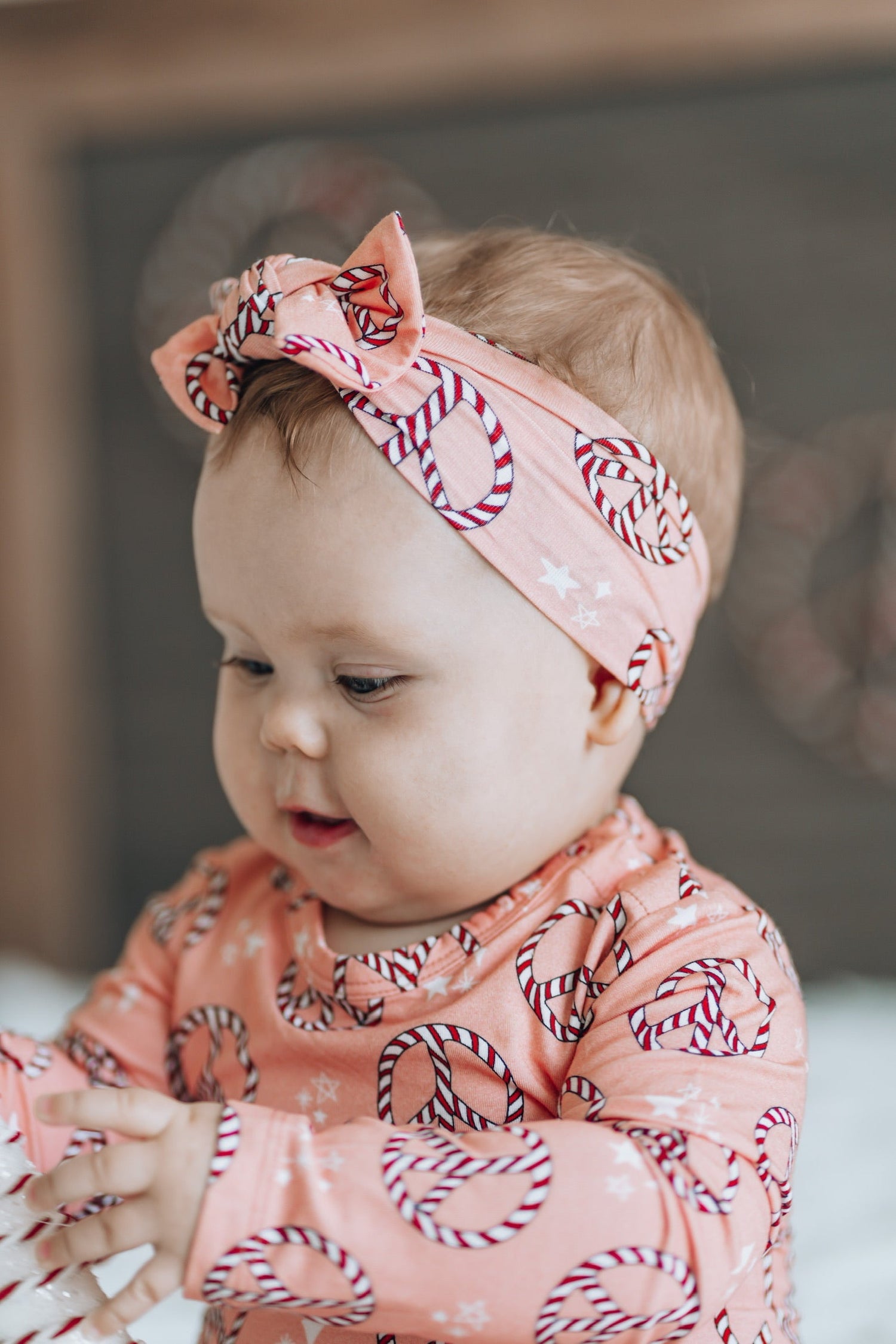 GROOVY CANES DREAM BOW - Baby & Toddler Clothing, Headgear, Child, Headband, Pink | Everetts Place