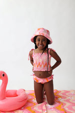 DREAM BIG LITTLE CO GROOVY FLORAL DREAM TANKINI TWO PIECE SWIM SUITEveretts Place