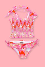 DREAM BIG LITTLE CO GROOVY FLORAL DREAM TANKINI TWO PIECE SWIM SUITEveretts Place