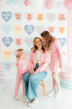 Mila & Rose ® Grown Up Bubblegum Pink Sequin Jacket - 
