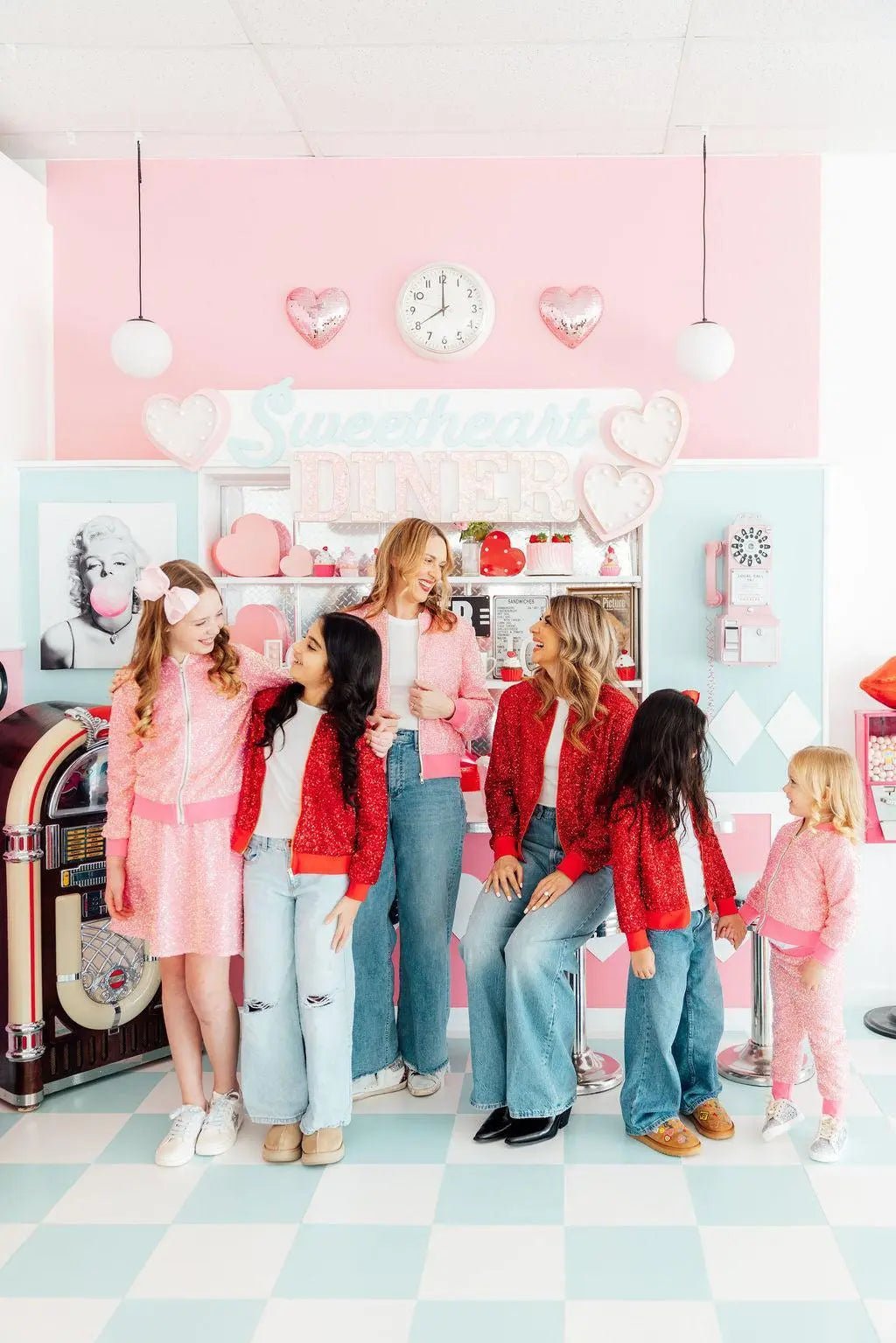 Mila & Rose ® Grown Up Bubblegum Pink Sequin Jacket - 