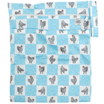Texas Tushies Guess What Wet Bag with Double Zipper and KAM Snaps for Busy Parents - Baby & Toddler > Diapering > Diaper Wet Bags Diapers