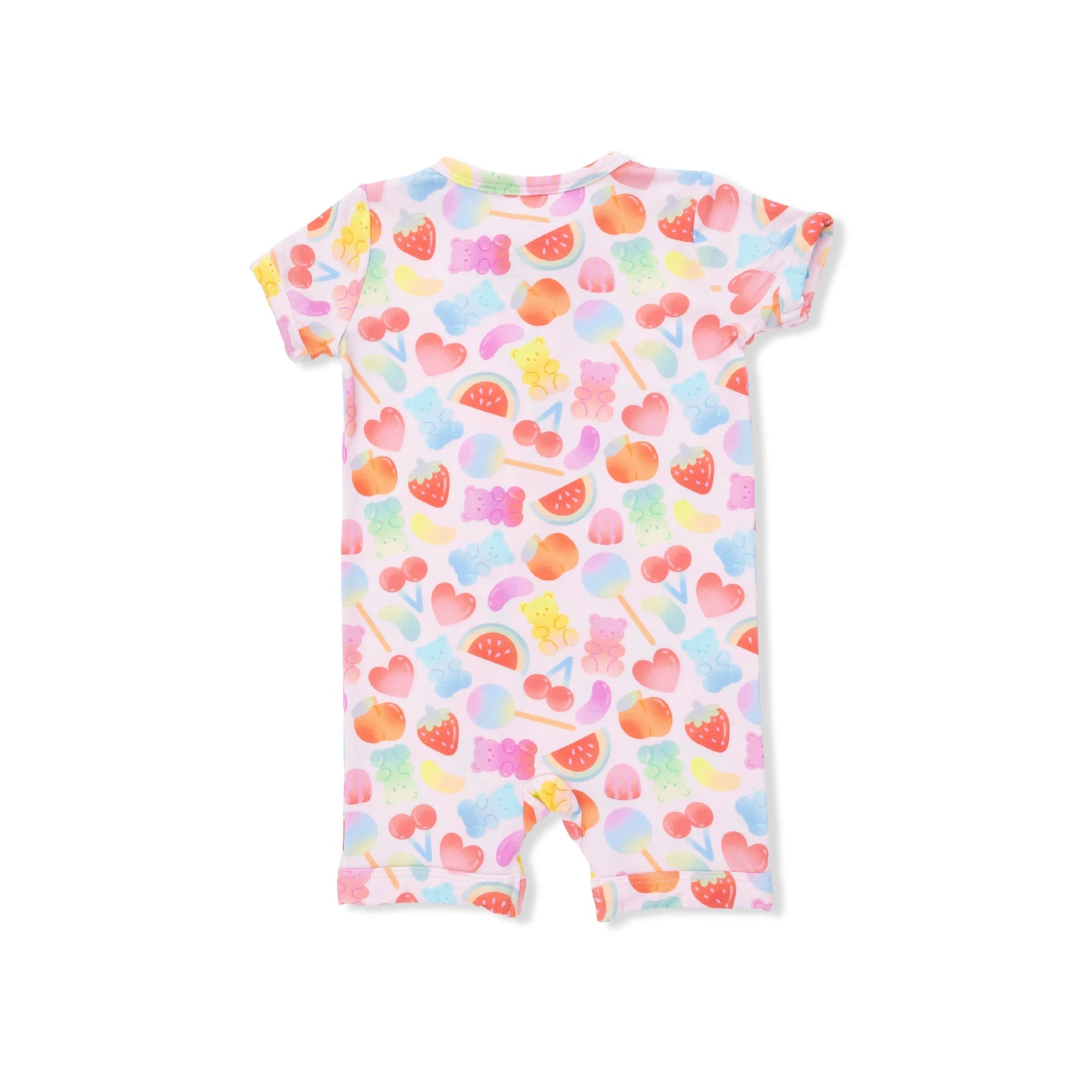 Angel Dear Gummy Bears - Shortie 2 Way Zipper Romper - 