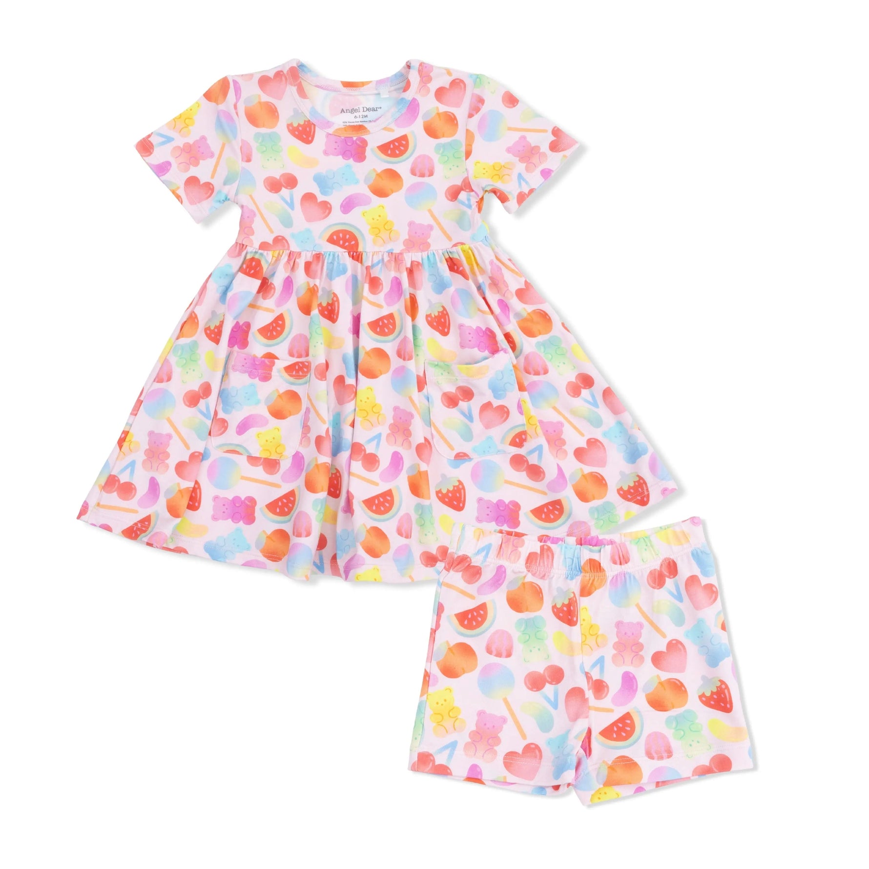 Angel Dear Gummy Bears - Twirly Dress with Cartwheel Short - 