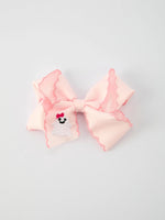 Rylee Faith Designs Halloween Ghost Bow Hairpin 3.9 Inch - 