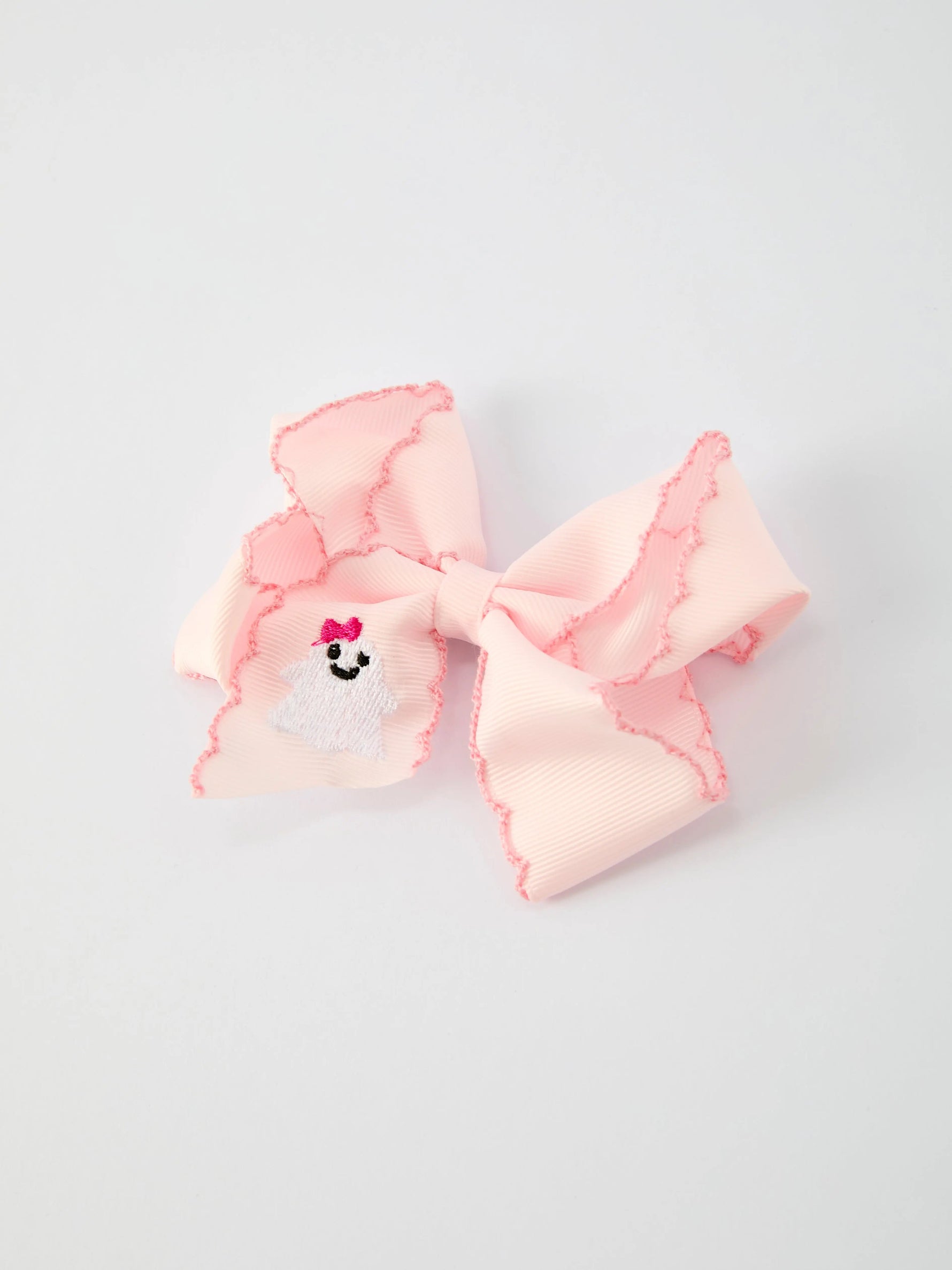 Rylee Faith Designs Halloween Ghost Bow Hairpin 3.9 Inch - 