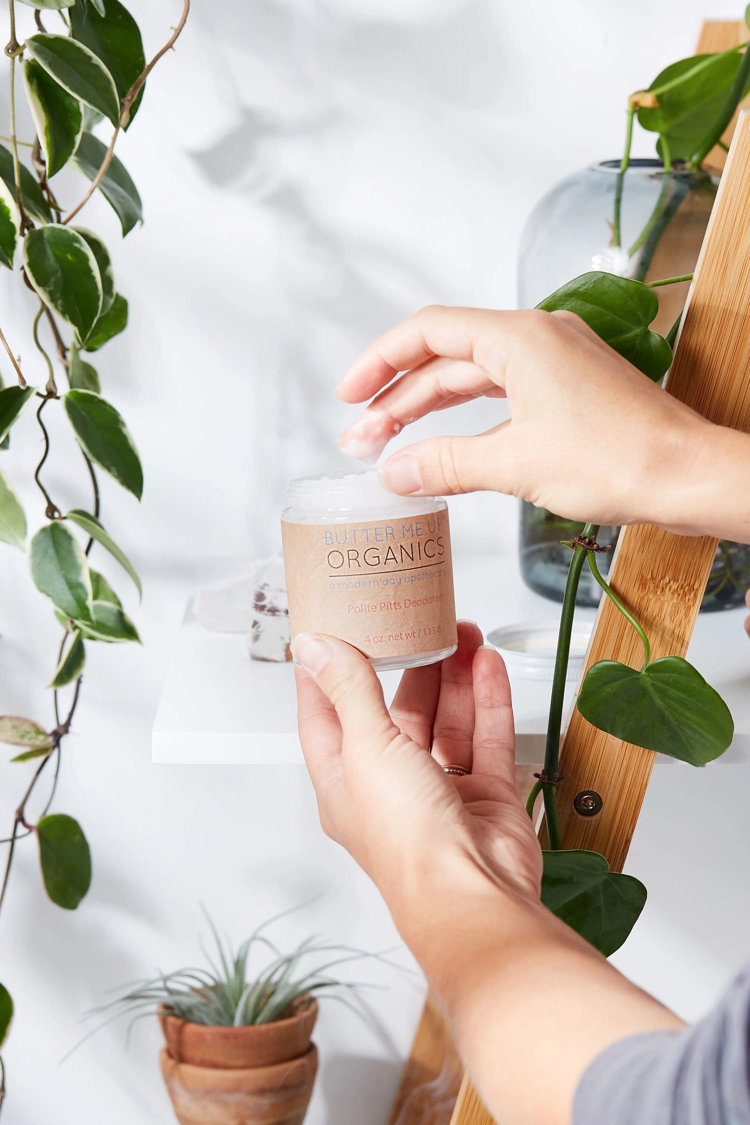 Butter Me Up Organics Handmade Organic Deodorant with Natural Ingredients for Active Individuals - Health & Beauty > Personal Care > Deodorants & Anti-Perspirant > Deodorants Body