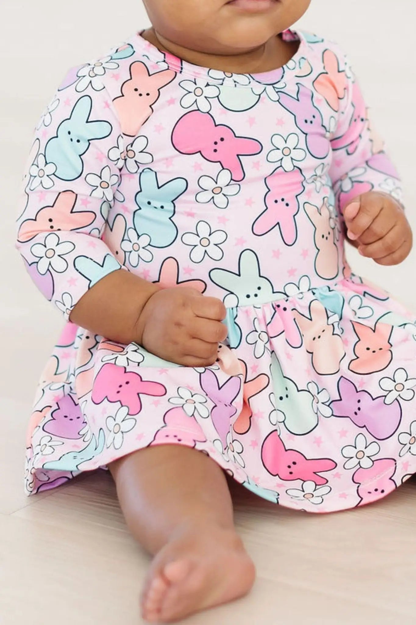 Mila & Rose ® Hangin with My Peeps Twirl Bodysuit - 