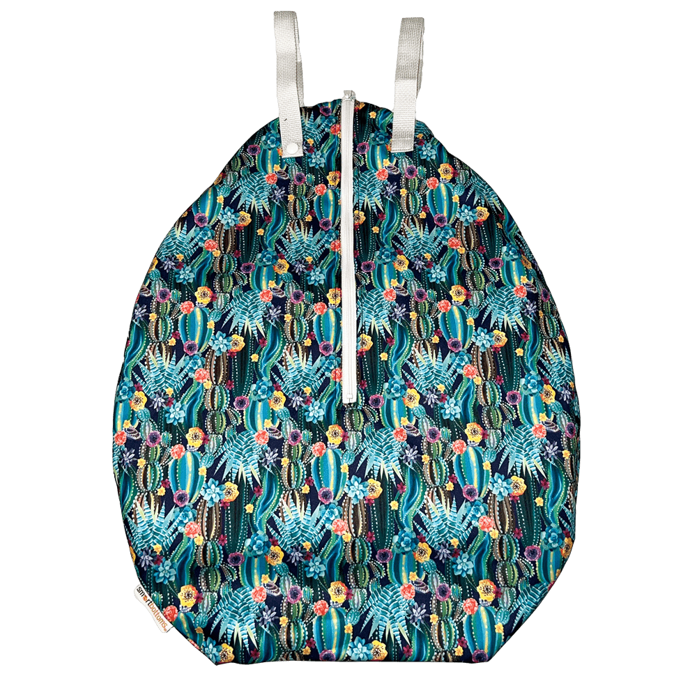 Smart Bottoms Hanging Wet Bag - Midnight Bloom - 