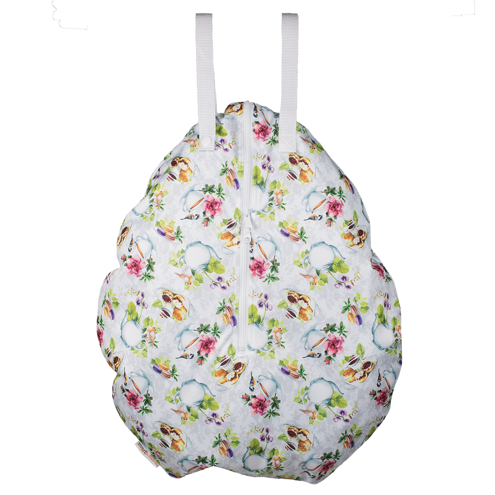 Smart Bottoms Hanging Wet Bag - Tea Party - 