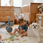 Versatile Quilted Diaper Caddy - Nursery Organizer by Mushie