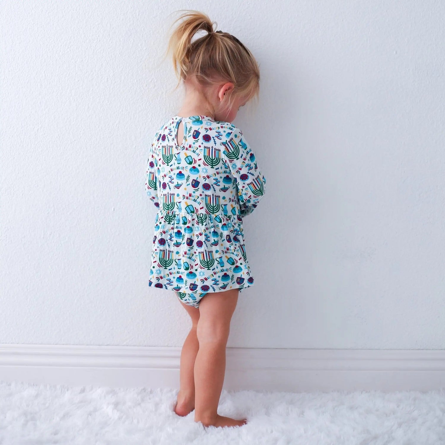 Bestaroo Hanukkah Bodysuit Dress - 