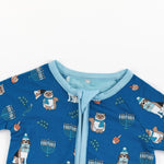 Dreamlet Hanukkah Pets Convertible Zip Footies Soft for Infants - Everetts Place Boutique - 