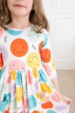 Mila & Rose ® Happy Days 3/4 Pocket Twirl Dress - 