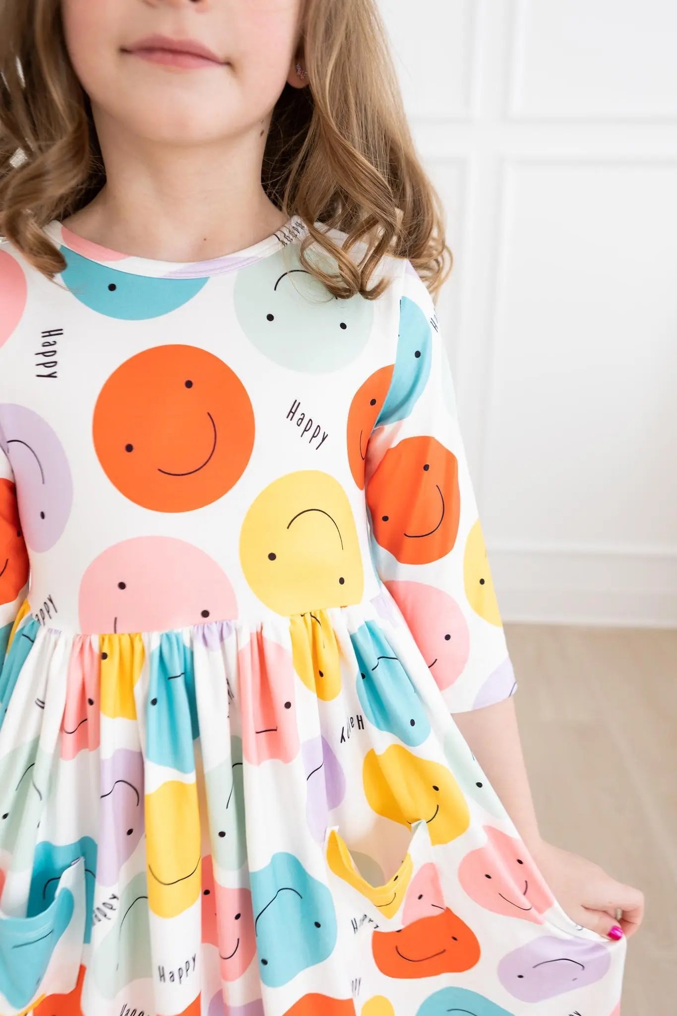 Mila & Rose ® Happy Days 3/4 Pocket Twirl Dress - 