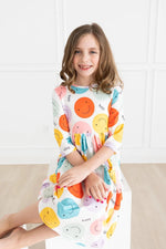 Mila & Rose ® Happy Days 3/4 Pocket Twirl Dress - 