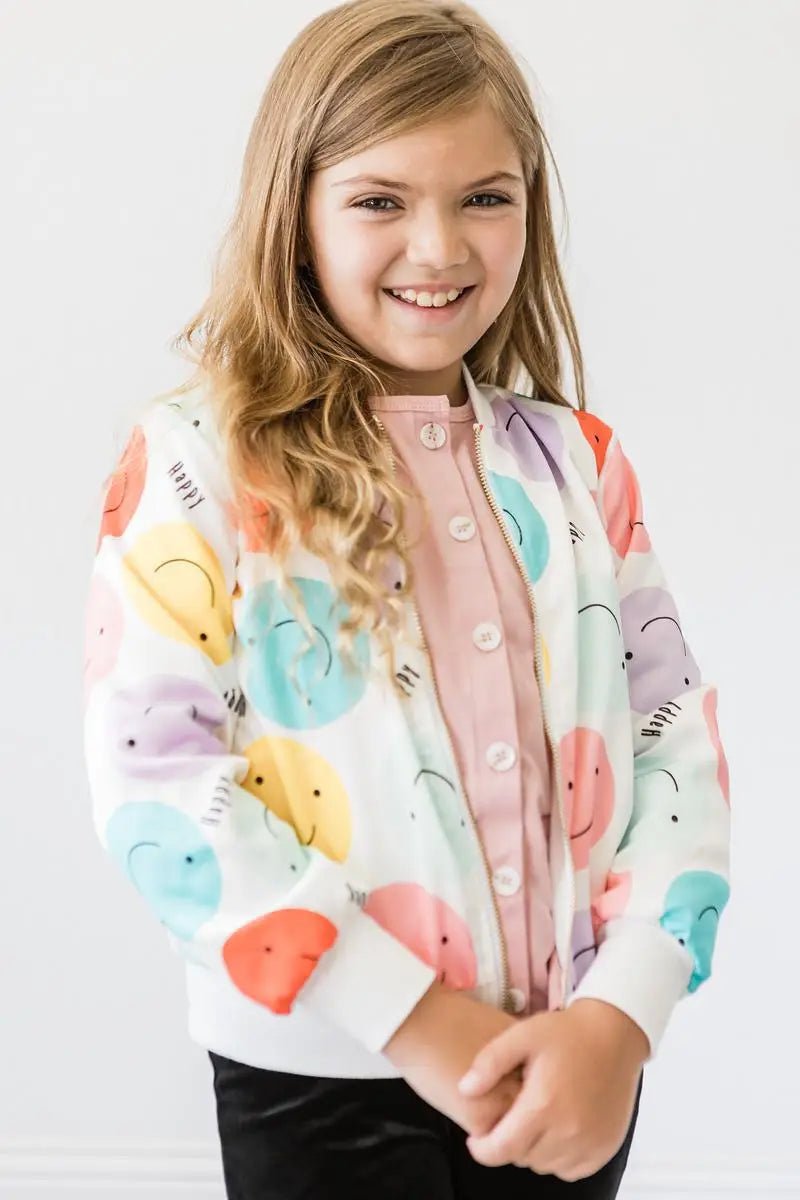 Mila & Rose ® Happy Days Satin Jacket for Women Polyester Blend Outerwear Mila and Rose - 