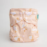 Animals and Insects: Essentials Pocket Cloth Diaper with Athletic Wicking Jersey, Grows with your Baby - Everetts Place Boutique - Pocket Diaper