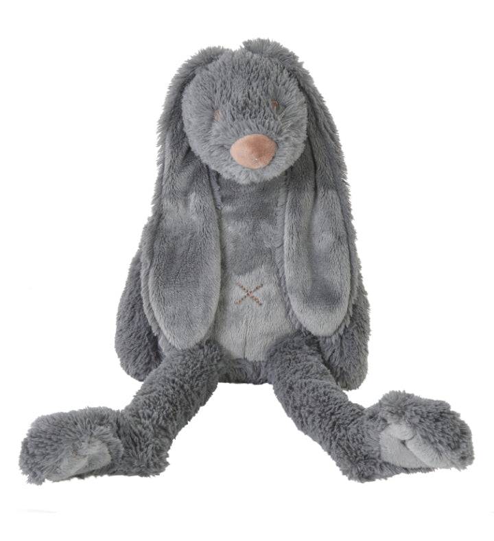 Newcastle Classics Happy Horse Deep Grey Rabbit Plush Toy for Children of All Ages - 