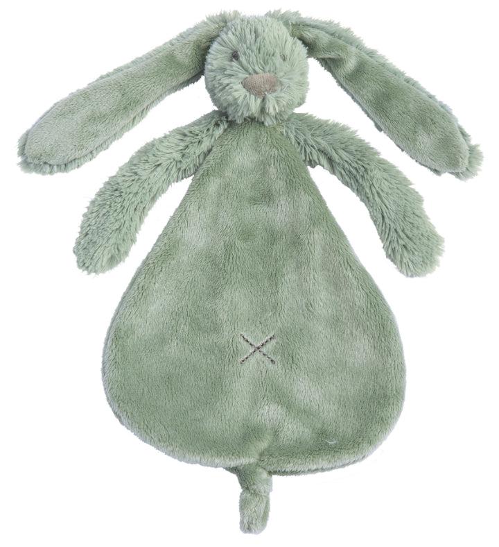Newcastle Classics Happy Horse Green Rabbit Richie Tuttle Cuddle Cloth for Infants - 