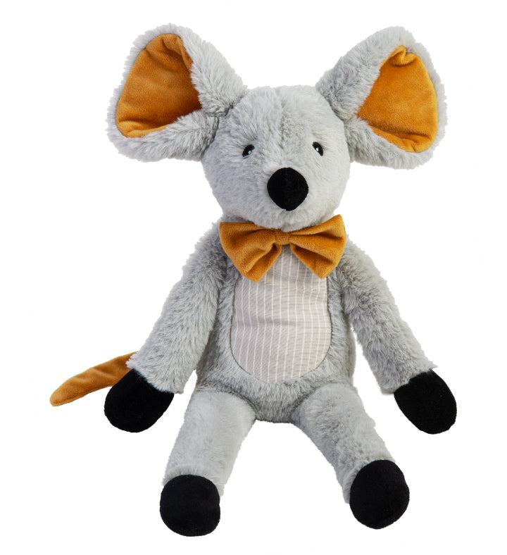 Newcastle Classics Happy Horse Mouse Misty No 2 Stuffed Animal with Dapper Bow for Kids - 