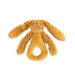 Newcastle Classics Happy Horse Ochre Rabbit Rattle with Soft Design for Infants - 