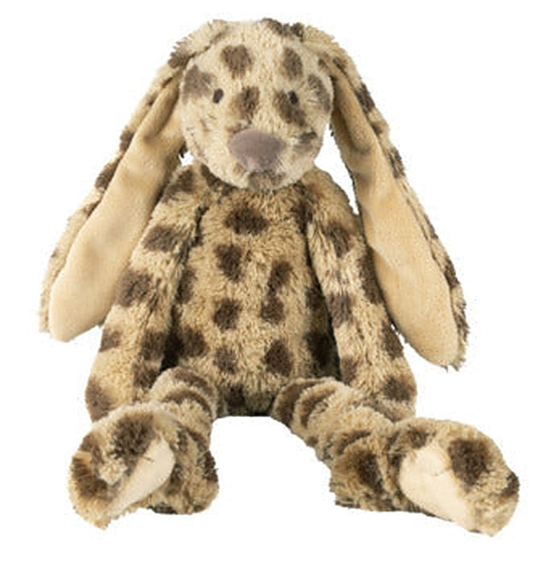 Soft bunny toy with long ears in a Happy Jubilee design