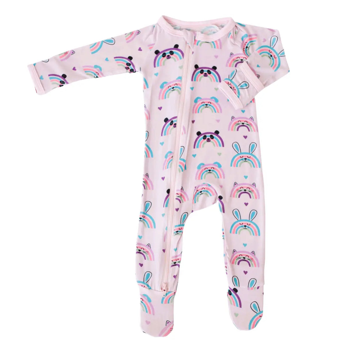 Bestaroo Happy Rainbows Footie - 
