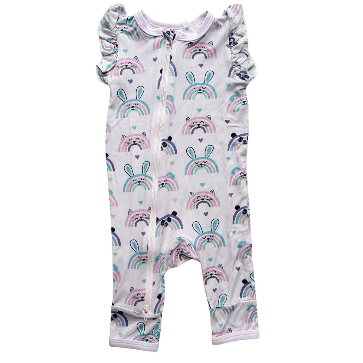 Bestaroo Happy Rainbows Romper - 