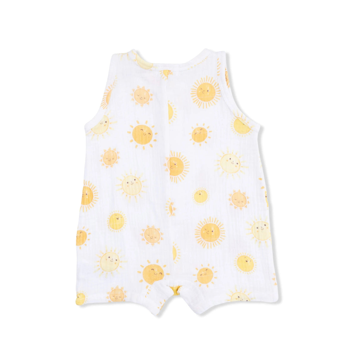 Angel Dear Happy Suns - Sleeveless Shortie Romper - 