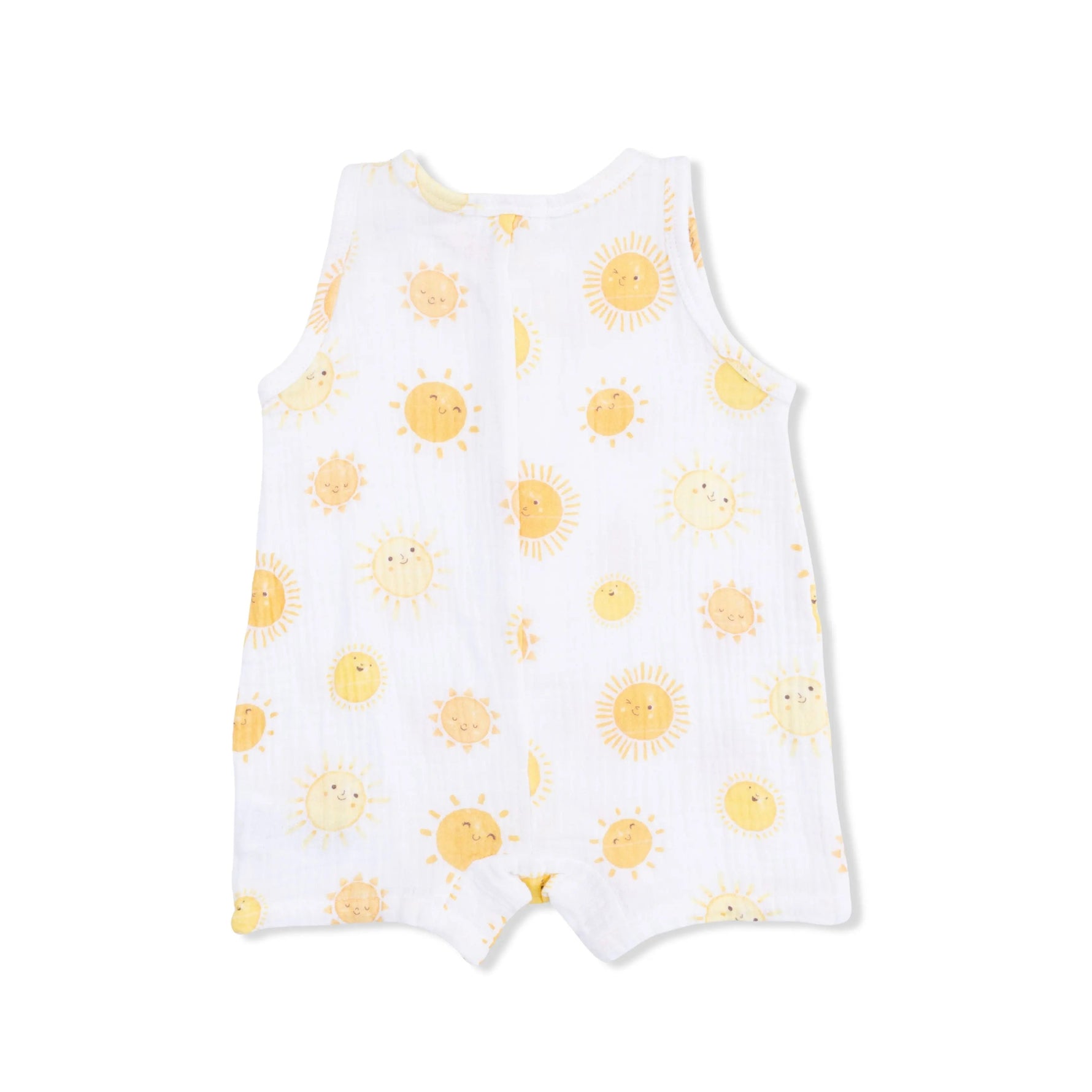 Angel Dear Happy Suns - Sleeveless Shortie Romper - 