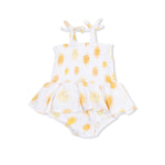 Angel Dear Happy Suns - Smocked Bubble with Skirt - 