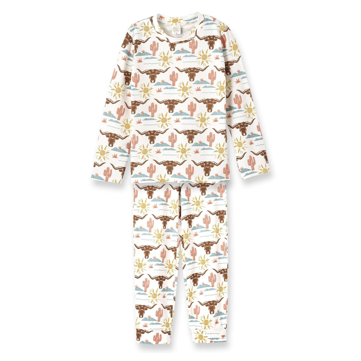Tesa Babe Happy Trails Kids Bamboo Pajama SetEveretts Place
