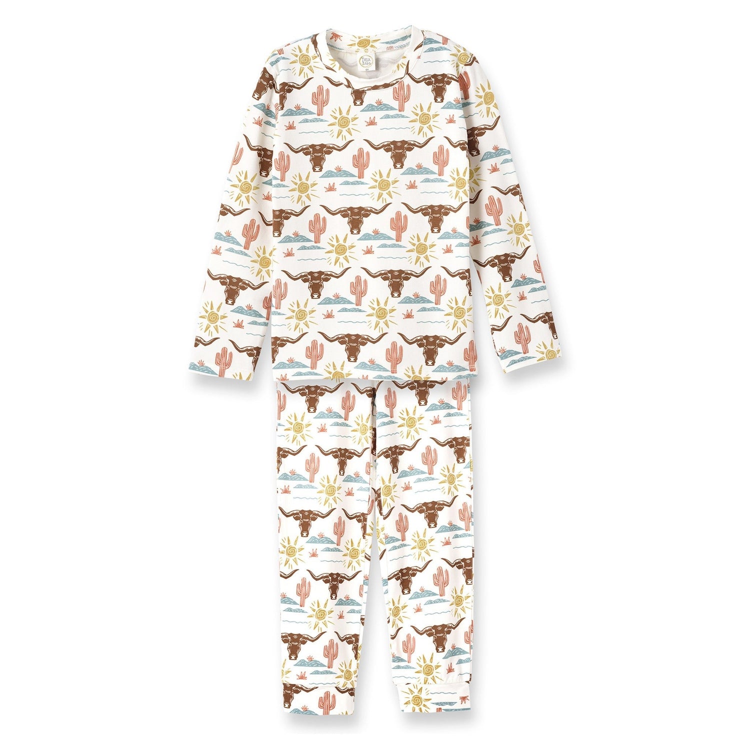 Tesa Babe Happy Trails Kids Bamboo Pajama SetEveretts Place