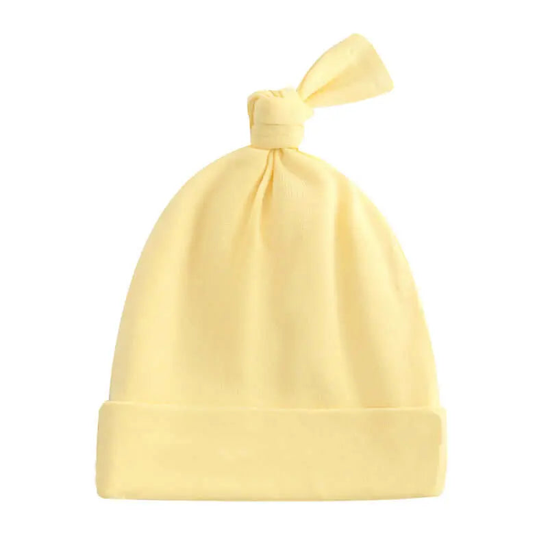 Luxie Charm Happy Yellow Baby Beanie Hat - Everetts Place Boutique - 