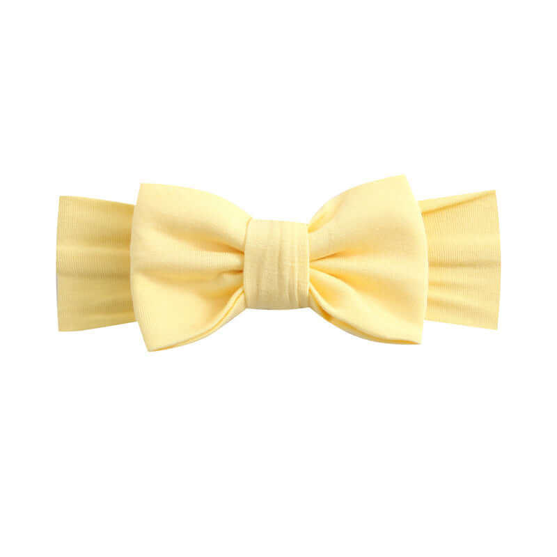 Luxie Charm Happy Yellow Bow Headband - Everetts Place Boutique - 