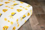 Newcastle Classics Hard Hat Bamboo Muslin Crib Sheet with Breathable Comfort for Babies - Home & Garden > Linens & Bedding > Bedding > Bed Sheets Bamboo Crib Sheet