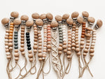 Harp Angel Boutique Harp Angel Macrame Pacifier Clip with Eco - Friendly Materials for Babies - 