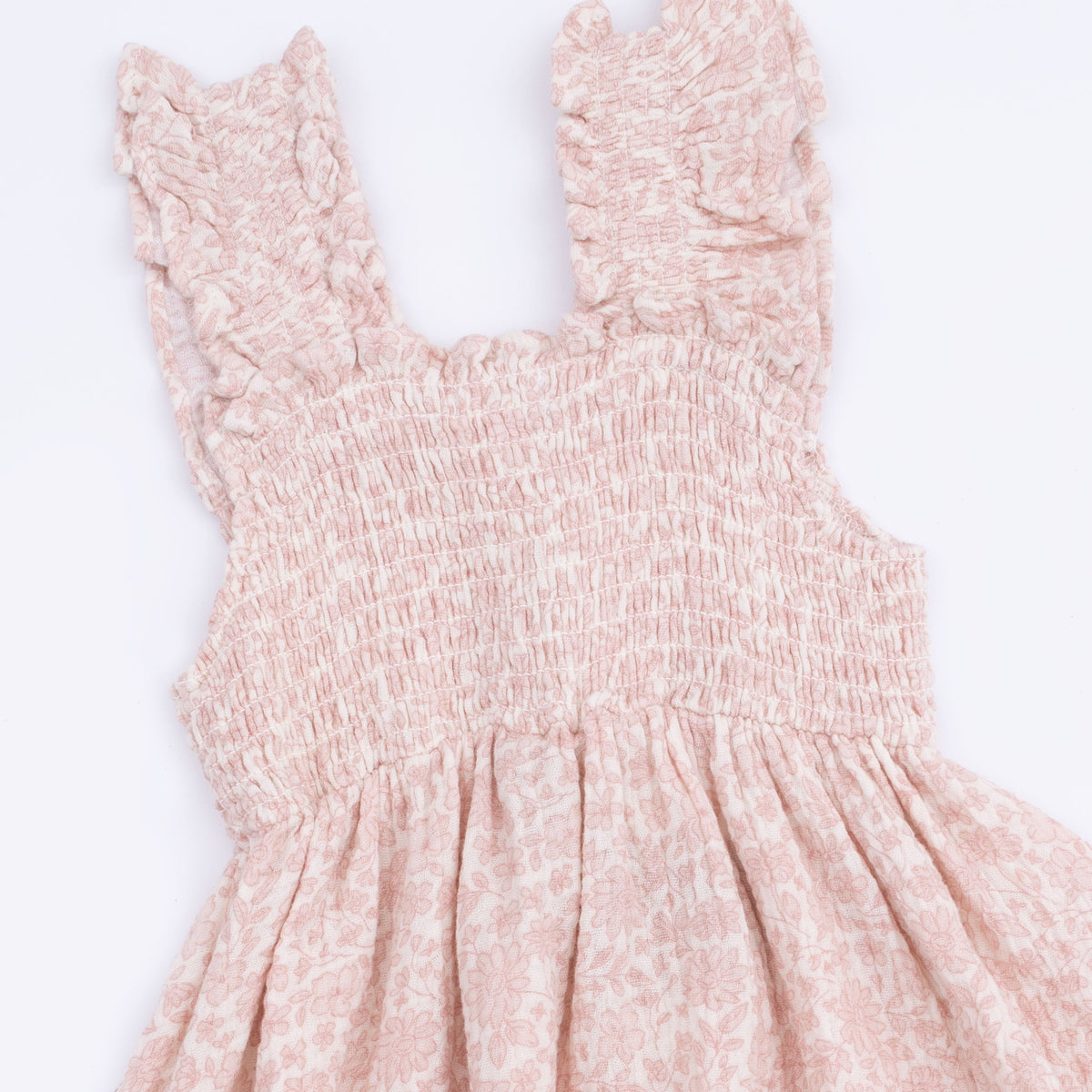 Angel Dear Harper Floral - Smocked Sundress with BloomerEveretts Place