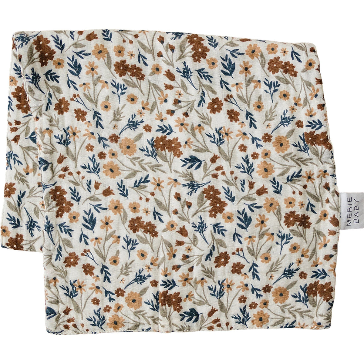 Harvest Floral Muslin Burp Cloth - Textile, Linens, Rug, Motif, Tablecloth | Everetts Place