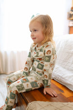 Little Joy Co. Harvest Hedgehogs 2pc Bamboo Pajamas - 