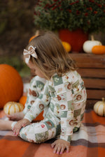 Little Joy Co. Harvest Hedgehogs 2pc Bamboo Pajamas - 