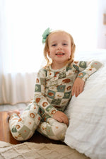 Little Joy Co. Harvest Hedgehogs 2pc Bamboo Pajamas - 