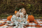 Little Joy Co. Harvest Hedgehogs Bamboo Zippy Pajamas - 