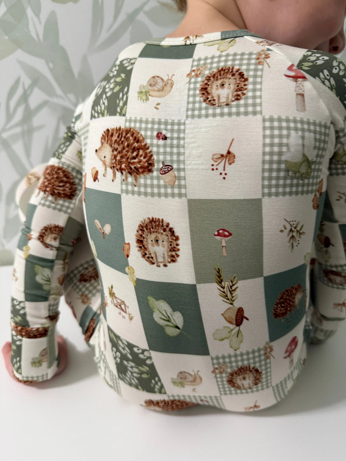 Little Joy Co. Harvest Hedgehogs Bamboo Zippy Pajamas - 